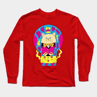 7 Cats and The Aristocat CMYK Long Sleeve T-Shirt